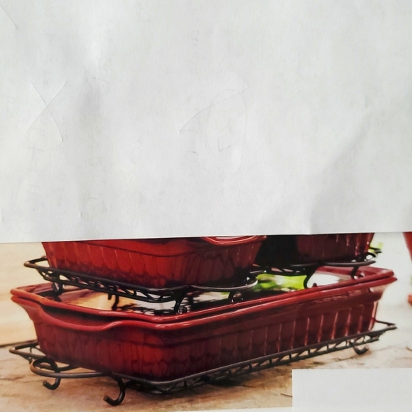 New Metal Tray for 9 x 13 pans dark brown, Bronze color, Home Interiors - Picture 2 of 7